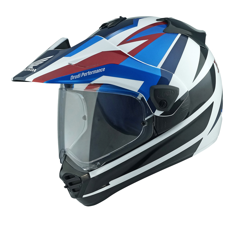 ARAI KASK OFF-ROAD TOUR-X5 HONDA AFRICA TWIN BLUE