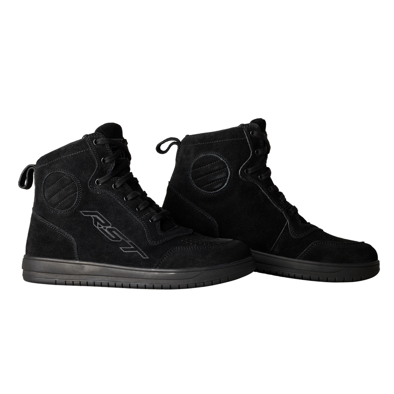 RST BUTY MOTOCYKLOWE HITOP BLACK SUEDE