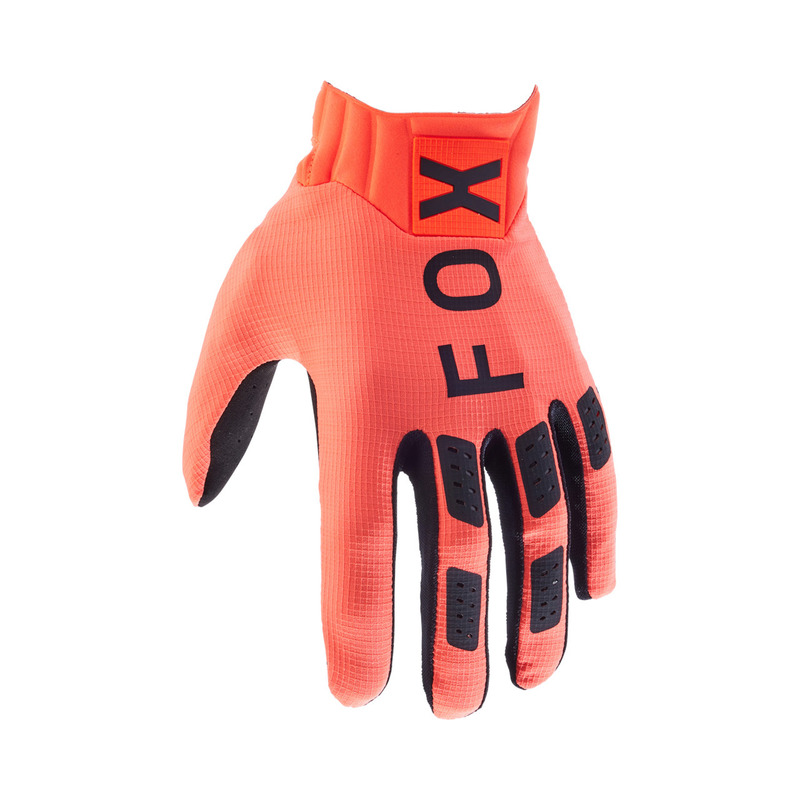 FOX RĘKAWICE OFF-ROAD FLEXAIR FLUORESCENT ORANGE