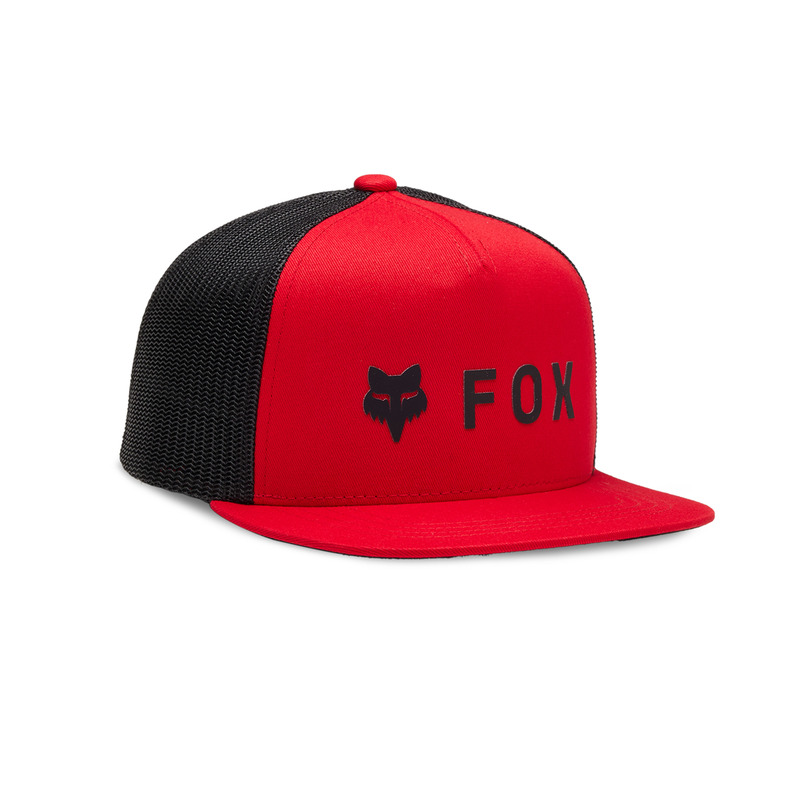 FOX CZAPKA JUNIOR ABSOLUTE SB MESH FLAME RED