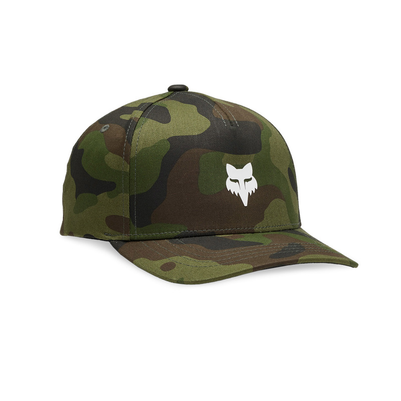 FOX CZAPKA JUNIOR FOX HEAD CAMO 110 SB GREEN CAMO