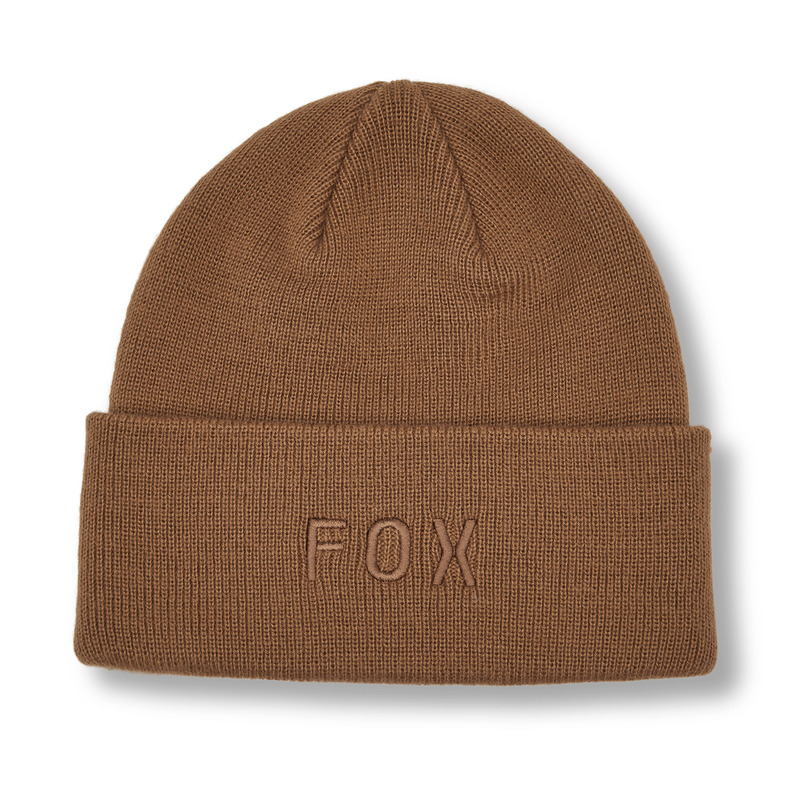 FOX CZAPKA ZIMOWA WORDMARK BEANIE WALNUT OS