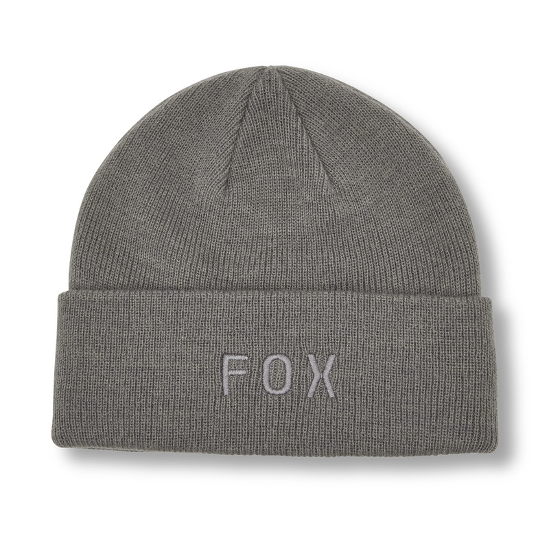FOX CZAPKA ZIMOWA WORDMARK BEANIE PEWTER OS