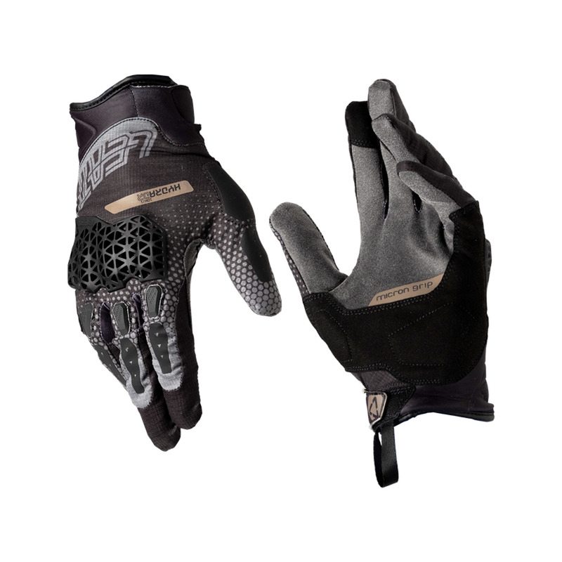 LEATT RĘKAWICE MOTO ADV HYDRADRI 5.5 STEALTH SHORT