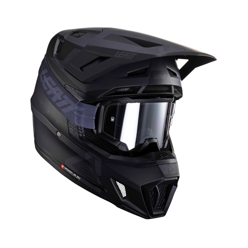 LEATT KASK Z GOGLAMI KIT MOTO 7.5 V24 STEALTH