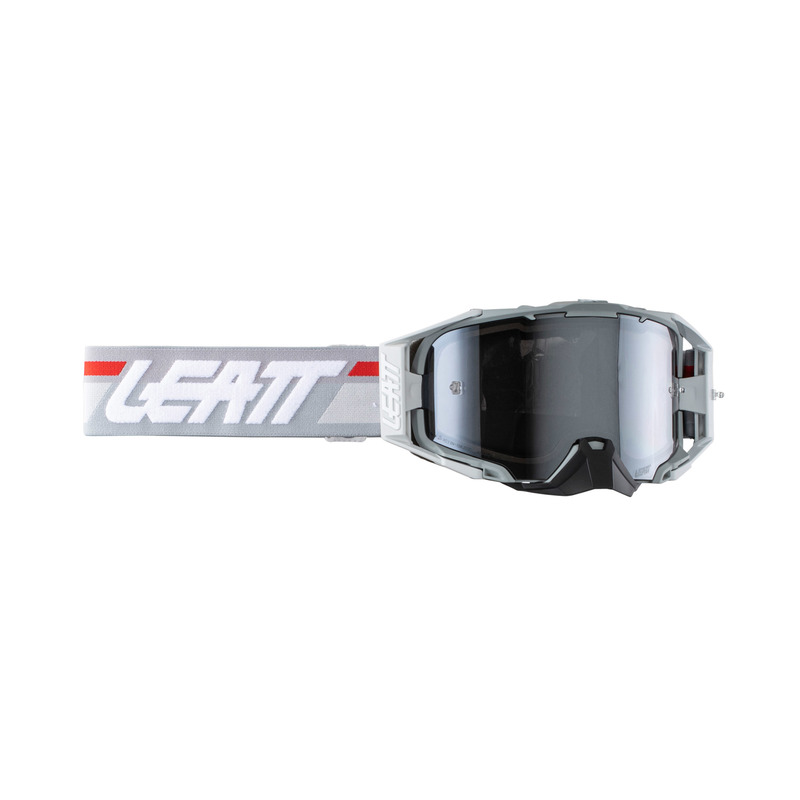 LEATT GOGLE VELOCITY 6.5 IRIZ 50 VLT FORGE SILVER