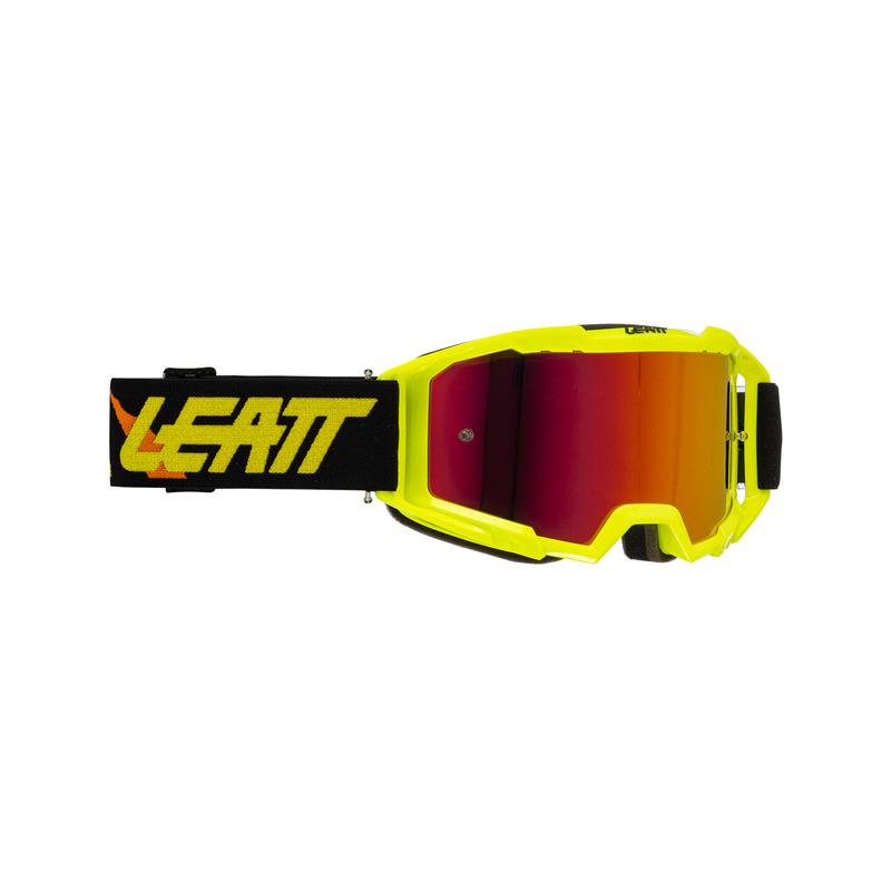 LEATT GOGLE VIZION 3.5 IRIZ 45 VLT LIME RED