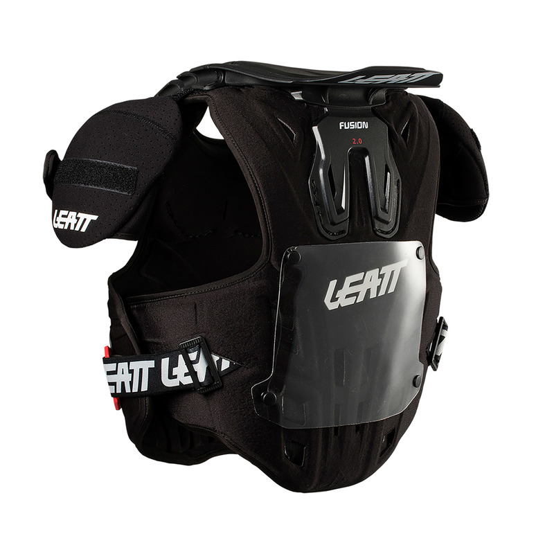 LEATT BUZER FUSION VEST 2.0 JUNIOR BLACK