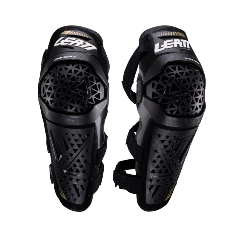 LEATT KOLAN KNEE&SHIN DUAL AXIS PRO BLACK