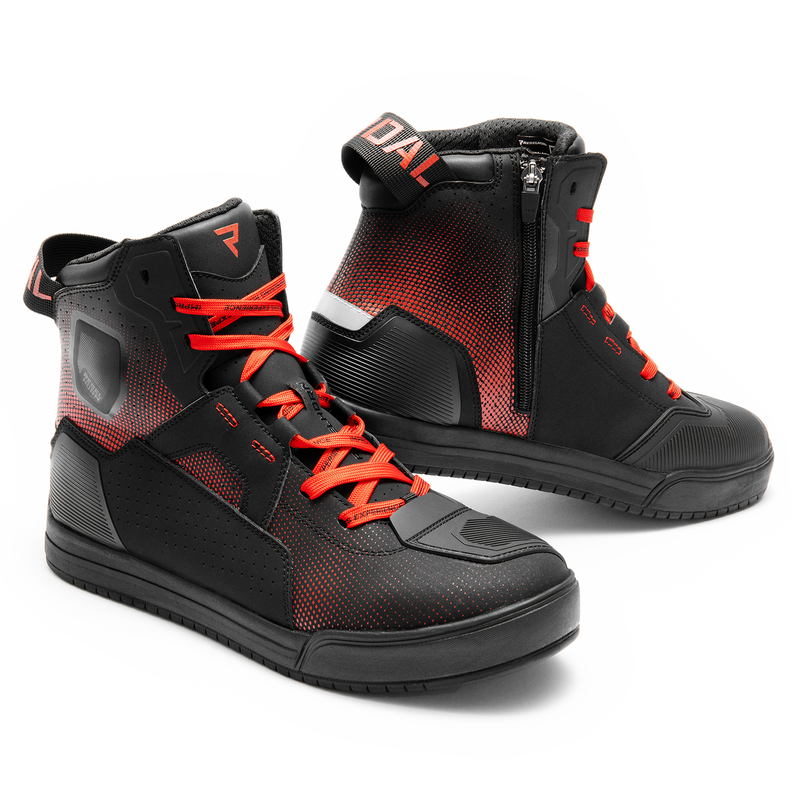 REBELHORN BUTY MOTOCYKLOWE VANDAL II BLACK/RED