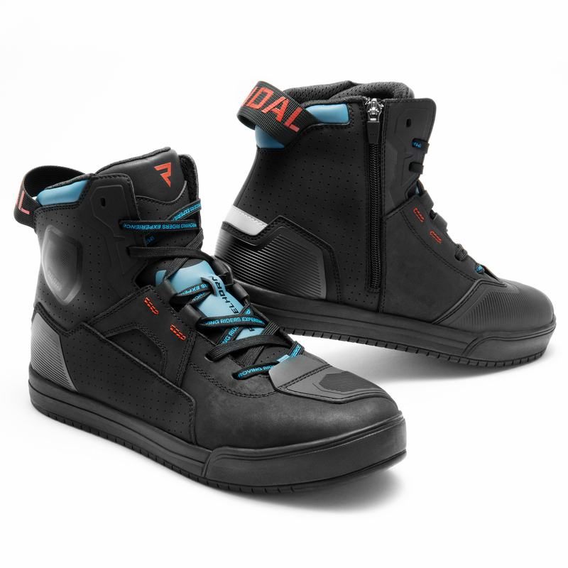 REBELHORN BUTY MOTOCYKLOWE VANDAL II BLACK/BLUE/RE