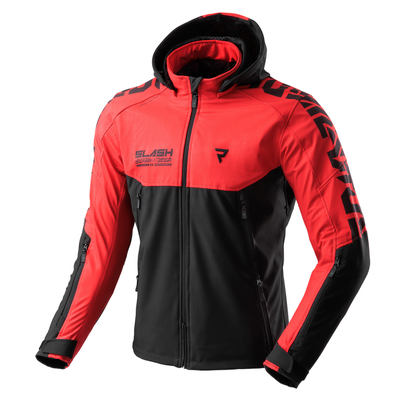 REBELHORN KURTKA TEKSTYLNA SLASH SPIDER BLACK/RED