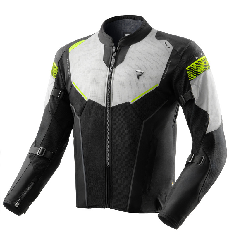 REBELHORN KURTKA TEKSTYLNA HIFLOW V BLAC/GR/FL YEL