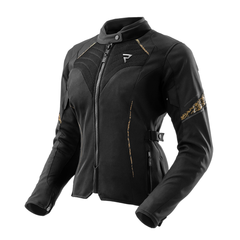 REBELHORN KURTKA TEKSTYLNA JAX LADY BLACK/GOLD