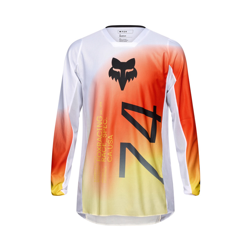 FOX BLUZA OFF-ROAD 180 AIR HAZE WHITE