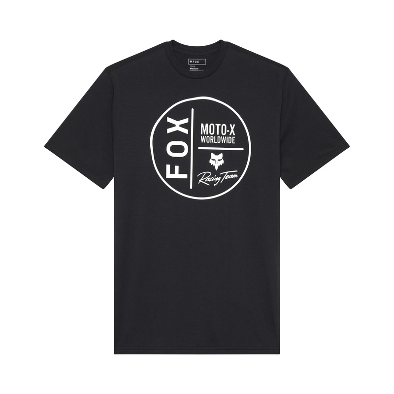FOX T-SHIRT WORLDWIDE PREM BLACK