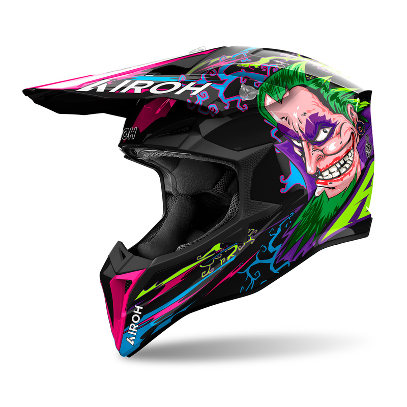 AIROH KASK OF-ROAD WRAAAP MUSIC GLOSS
