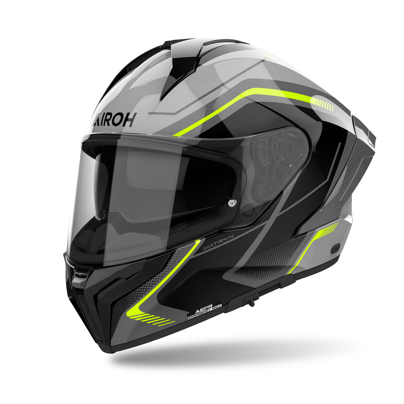 AIROH KASK INTEGRALNY MATRYX WIDE YELLOW GLOSS
