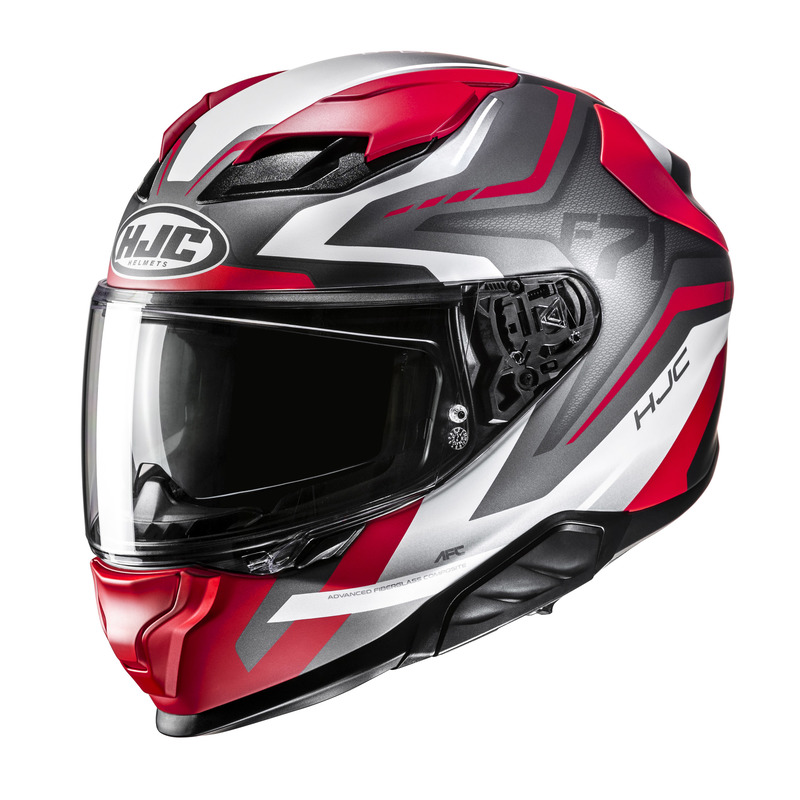 HJC KASK INTEGRALNY F71 FES RED/GREY