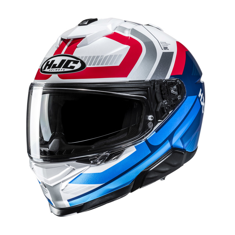 HJC KASK INTEGRALNY I71 VIZ BLUE/RED
