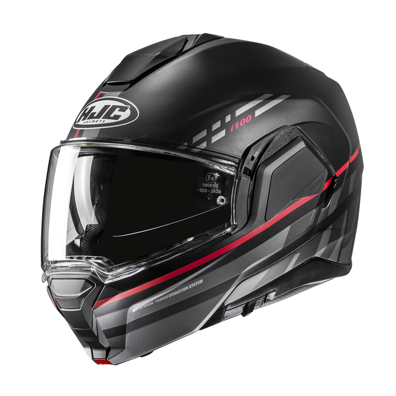 HJC KASK SYSTEMOWY I100 SYSMA BLACK/RED