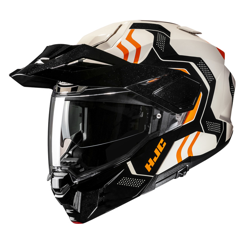HJC KASK SZCZĘKOWY I80 VELLY BLACK/BEIGE