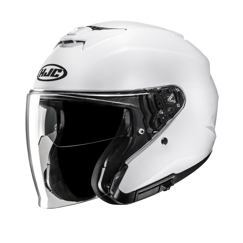 HJC KASK OTWARTY I31 SOLID PEARL WHITE