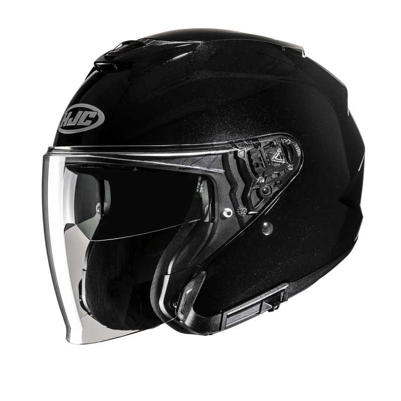 HJC KASK OTWARTY I31 SOLID METAL BLACK