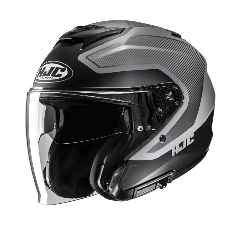 HJC KASK OTWARTY I31 TEVIS BLACK/GREY