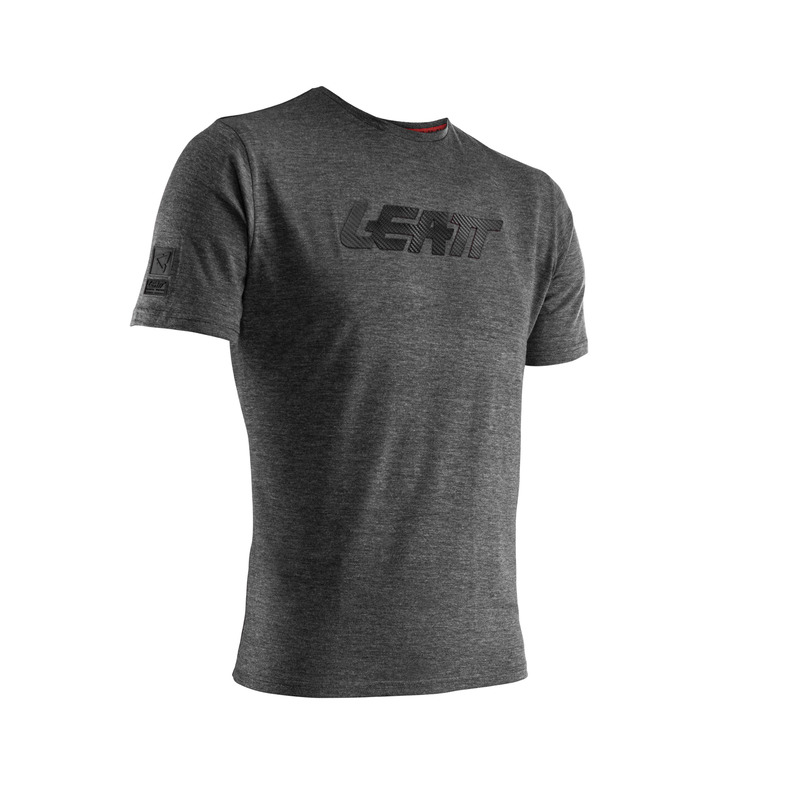 LEATT T-SHIRT CODZIENNY PREMIUM BLACK