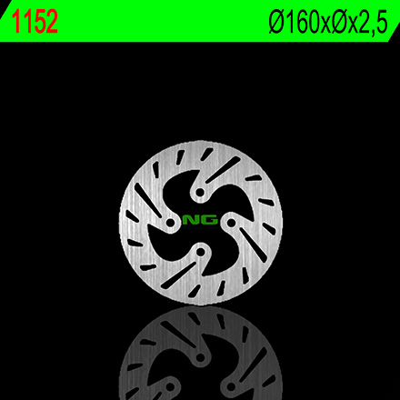 NG1152 TARCZA HAMULCOWA BETA 125/200/250/290/300 TRIAL (160x-x2,5)