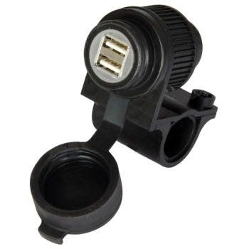 Gniazdo Zapalniczki USB x 2 2A Motocyklowe Oxford