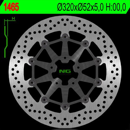 NG 1465 TARCZA HAMULCOWA PRZÓD KTM DUKE 690 R/ABS