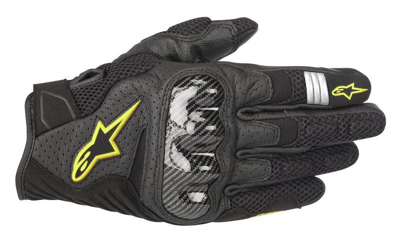 ALPINESTARS Rękawice SMX-1 V2 WENTYLOWANE czarny