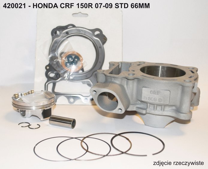 VERTEX 420021 CYLINDER KPL. HONDA CRF 150R '07-'10 (ŚR.66MM-NOMINALNY)