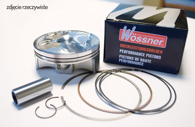 WOSSNER TŁOK KAWASAKI KXF 250 (15) HC 14,5:1 (OEM 13,8:1) 76.97MM 8922DC