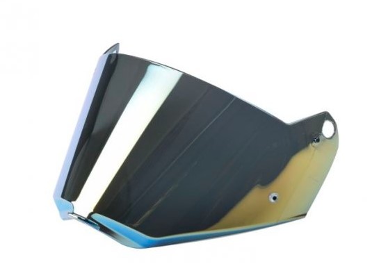 LS2 SZYBA KASKU MX436 LUSTRZANKA ZŁOTA NA PINLOCK