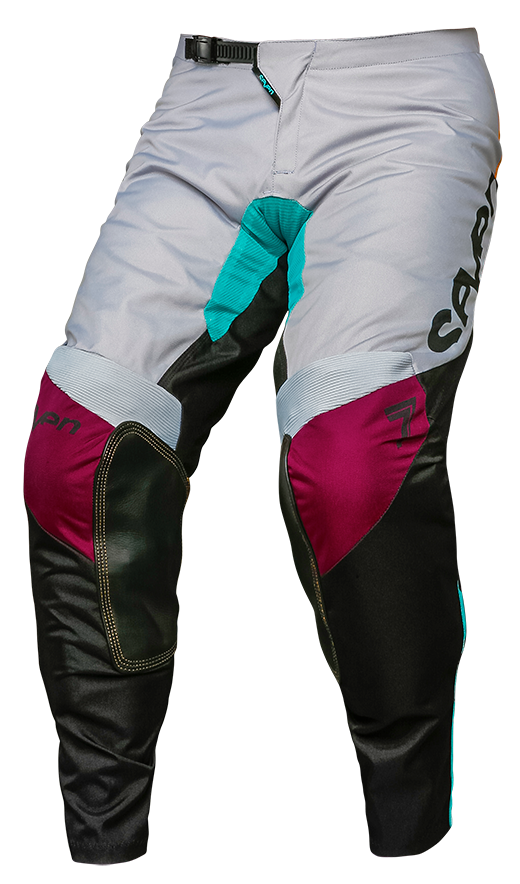 SPODNIE SEVEN ANNEX IGNITE BLACK/MAROON 2018