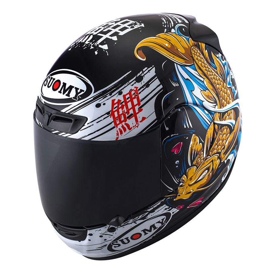 Kask SUOMY APEX JAPAN BLACK/GOLD integralny