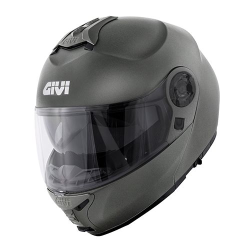 GIVI KASK SZCZĘKOWY X.21 EVO BASIC BLEN SZARY MAT