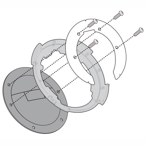 Givi BF20 Pierścień mocujący tanklock Honda