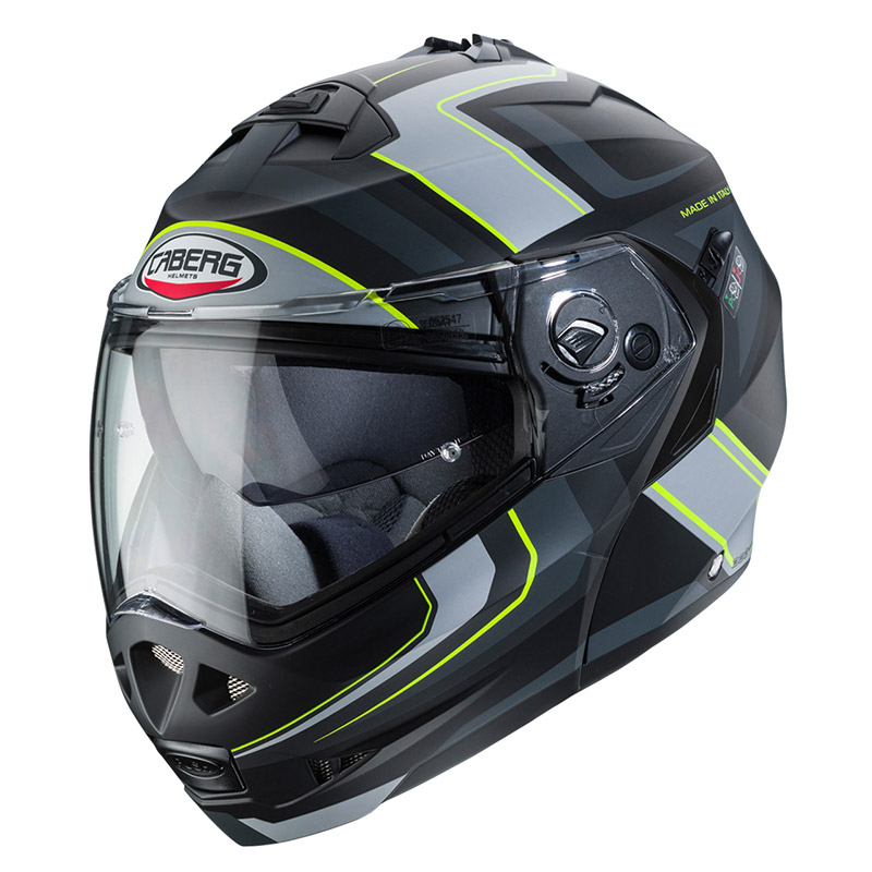 CABERG KASK SZCZĘKOWY FLIP-UP DUKE II TOUR CZ/SZ/Ż