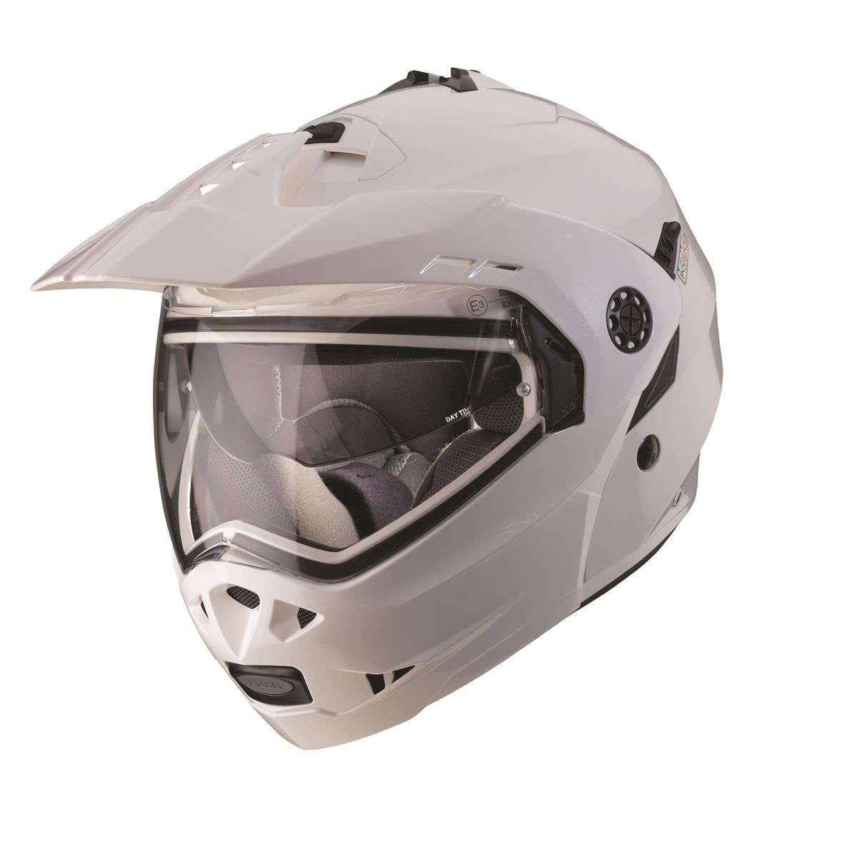 CABERG KASK SZCZĘKOWY FLIP-UP ENDURO TOURMAX BIAŁY