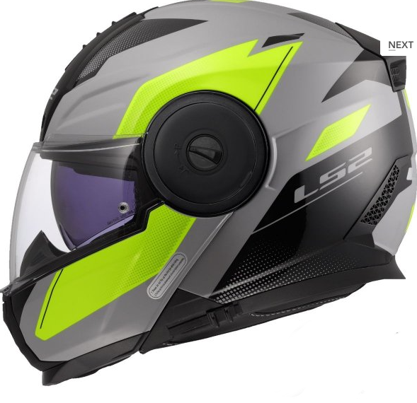 LS2 KASK MODUŁOWY FF902 SCOPE II DURIA GREY H-V S+