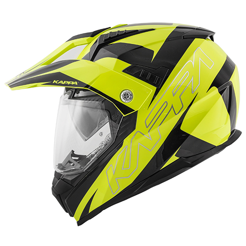 KAPPA HKKV30FFHYB KASK KV30 ENDURO FLASH ZÓŁTY FLUO/CZARNY