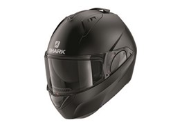 SHARK Kask szczękowy EVO ES BLANK MAT czarny/mat