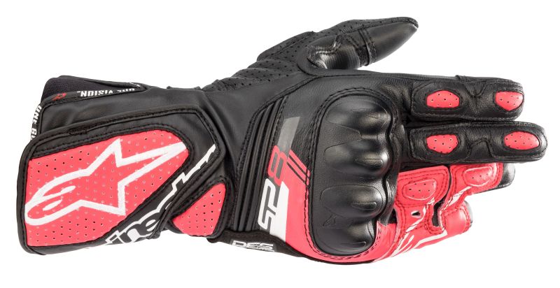 ALPINESTARS Rękawice LADY STELLA SP-8 V3 bi/cz/róż