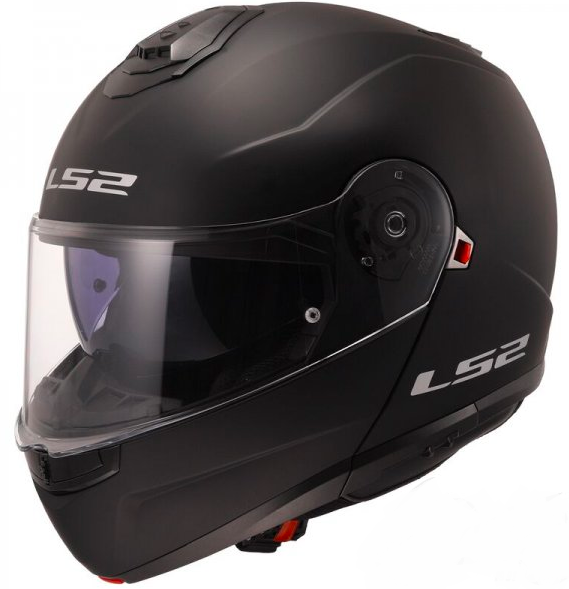 LS2 KASK SZCZĘKOWY FF908 STROBE II SOLID MATT BLAC