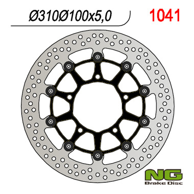 NG1041 TARCZA HAMULCOWA PRZÓD SUZUKI GSR600/GSXR60