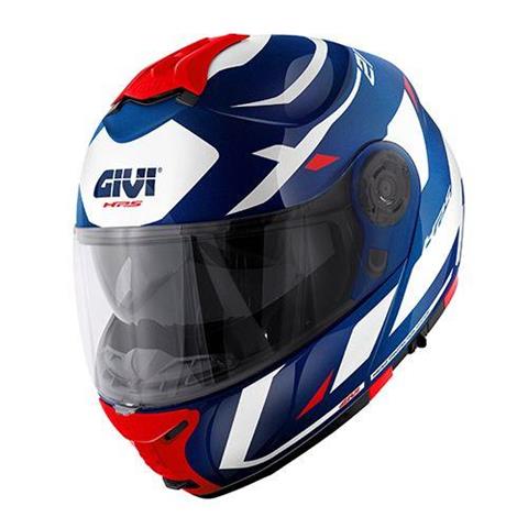 GIVI KASK SZCZĘKOWY X.21 EVO NUMBER NIEBIESKI GRA